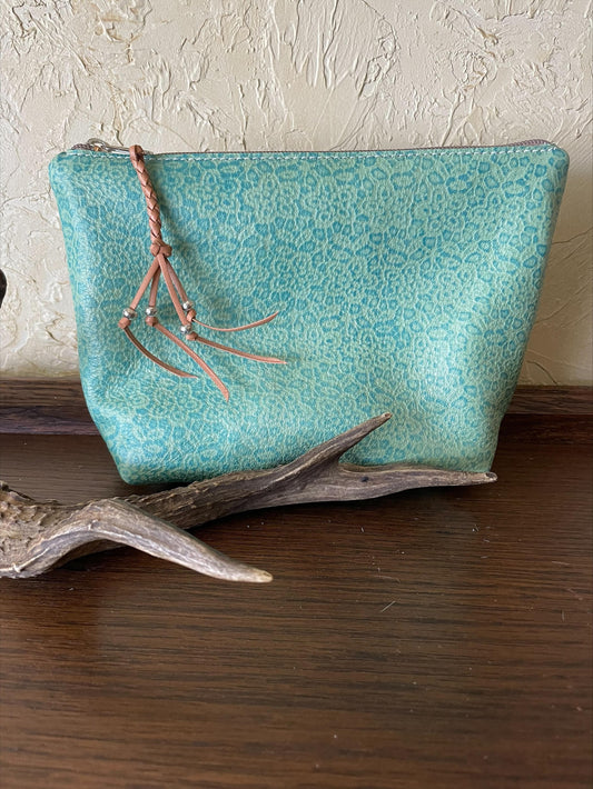 Green Makeup Bag