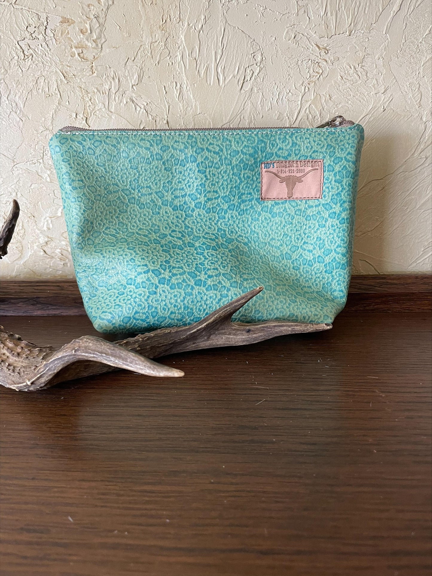 Green Makeup Bag